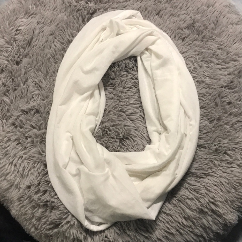 White scarf